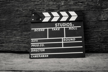 movie clapper board