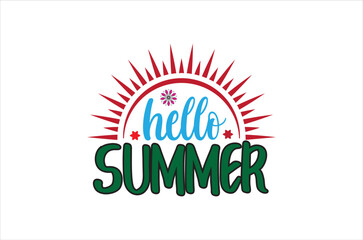 PrintSummer svg design, summer t shirt design,
Summer Beach Vector Illustration set, summer svg bundle, beach quotes,