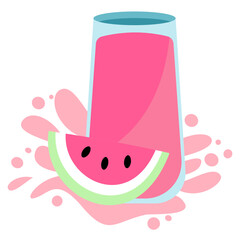 Watermelon Juice Splash
