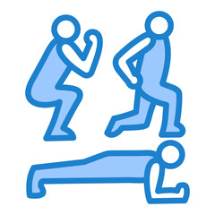 Bodyweight Exercises Icon