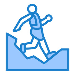 Trail Running Icon