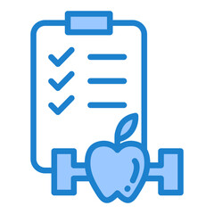 Obraz premium Nutrition Planning Icon