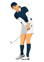 女子プロゴルファー