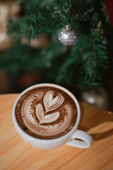 Warm coffee in the morning
