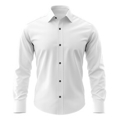 Mens Light Gray Long Sleeve Shirt Mockup