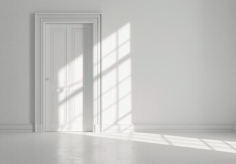 A Doorway Bathed in Light Symbolizing Hope New Beginnings and Tranquility