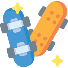 Skateboarding Illustration