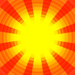 Radiant Burst of Energy A vibrant explosion of color radiates outwards from a central point, creating a visually stunning and energetic abstract design. 