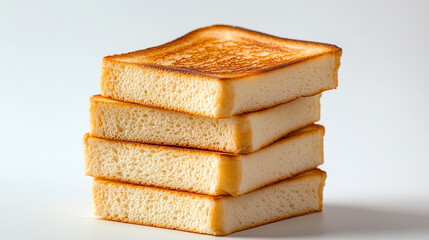 Fototapeta premium Layered Toast Breakfast Food Concept