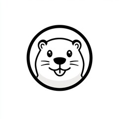 Cute Otter Logo
