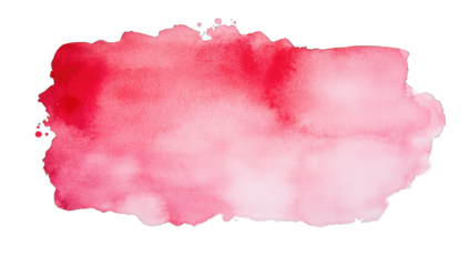 soft blended watercolor wash in shades of red transitioning from