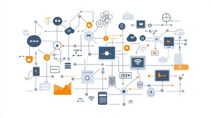 Exploring the Concept of Digital Transformation in Smart Office Spaces through Iconic Representations and Visual Elements