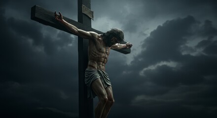 Stations of the Cross Easter Way of the cross catholic church Jesus Dies on the Cross
