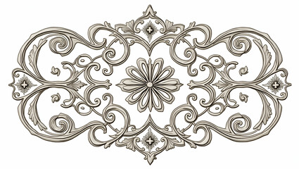 Unified Tiled Layouts: Merging Baroque Curves & Folk Art for Branding