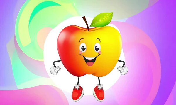 
apple character