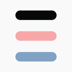 Obraz premium Pastel stripes vector