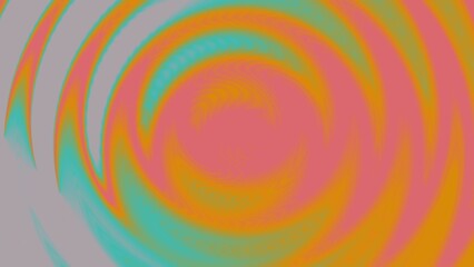 Naklejka premium Abstract colorful concentric ripples create a vibrant psychedelic wave pattern for background design.