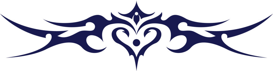 Tribal Tattoo Vector Design Element Set