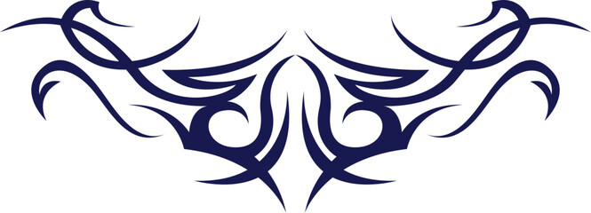 Tribal Tattoo Vector Design Element Set