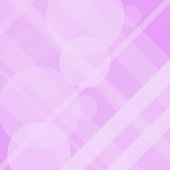 Abstract geometric background with pastel pink and white circles and stripes, modern design