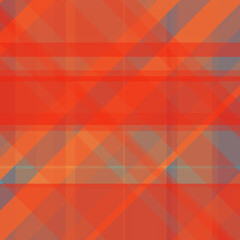 Fototapeta premium Abstract geometric lines in orange and blue colors, modern graphic design, digital art.