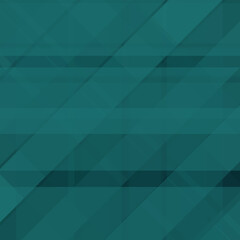 Fototapeta premium Abstract teal geometric background with transparent overlapping shapes, modern design, vector illustration