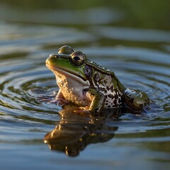 Boreal Chorus Frog Blending into the Forest Floor with Dry Leaves and Twigs