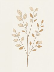 Scandinavian minimalist living room with soft beige furniture and cozy warm lighting creates an airy and peaceful atmosphere to relax and unwind