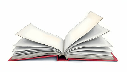 Fototapeta premium Hand Drawn Watercolor Illustration of Flat Binders for Organizing Papers - Perfect Nursery Art Concept with Cute Vector Style on White Background for Smart Business Organization