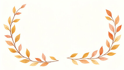 Isolated Rustic Watercolor Autumn Leaves Clipart for Cozy Seasonal Designs