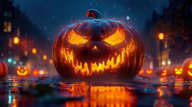 Halloween day concept october party treat or tricks image 