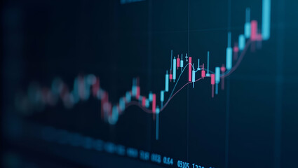 Flat Statistic Graph: Stock Market Data & Financial Indicator Analysis