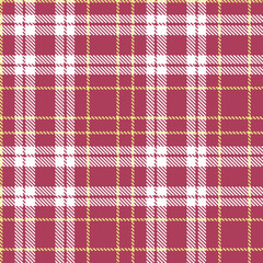 Modern Seamless Tartan in Light Light Burgundy tones Textile Design