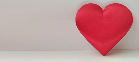 Celebrating love heart-shaped decoration indoor space still life photography minimalist design...
