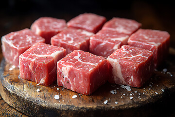 Fototapeta premium Award winning Photography of Mongolian Beef. Award winning Photography