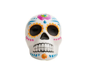 Colorful Sugar Skull