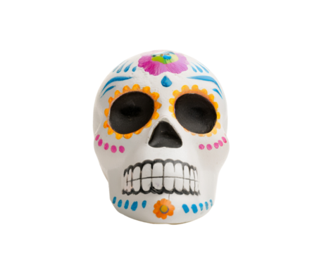 Colorful Sugar Skull