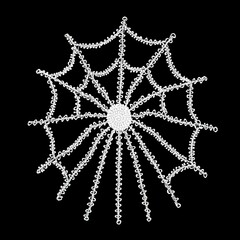 A delicate snowflake intricately formed, showcasing its unique crystalline structure, set against a pristine white background that enhances its beauty and detail.