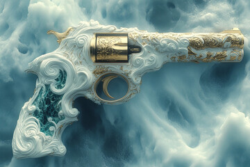 gun in the ice