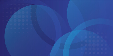 Naklejka premium Abstract blue gradient geometric shapes background. Vector illustration, eps10.