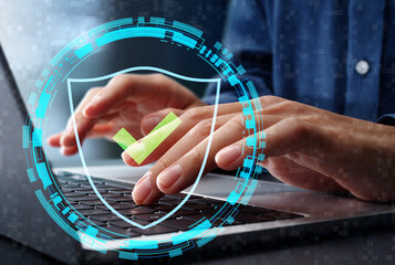 Zero trust security model and architecture. Access control through user authentication and identity...