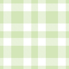 Modern Warm Very Pale Green Seamless Tartan Textile Design