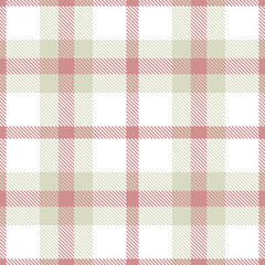 Modern Seamless Tartan in Bright Greyish Pink tones Textile Design