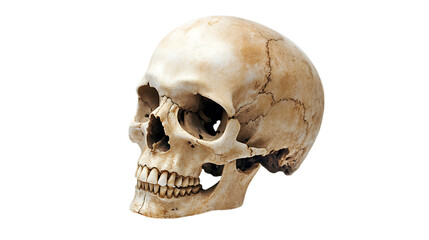 Obraz premium human skull png