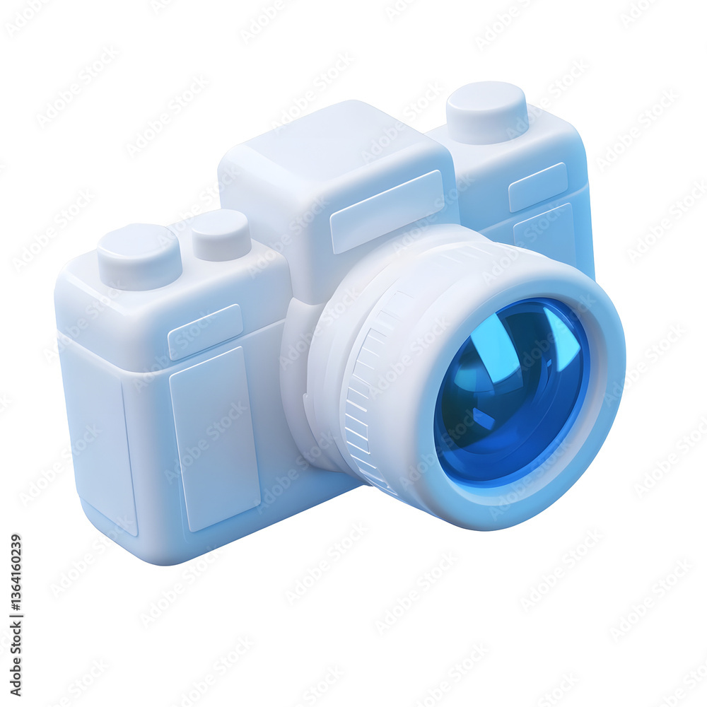 Poster detailed 3d rendering of a sleek and professional looking with a balanced rectangular frame and a la