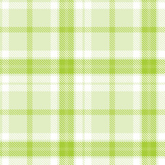 Pastel Ecru and Pale White Seamless Tartan Textile Design