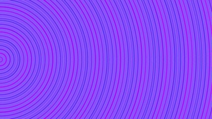 Abstract concentric circles, vibrant purple and pink