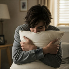 Sometimes a pillow helps us get through a bad time.