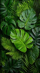 Lush Tropical Leaf Arrangement