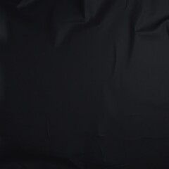 Black abstract background. Black fabric texture background. Wide banner.